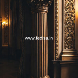 Wooden Pillar Design for Modern Interiors