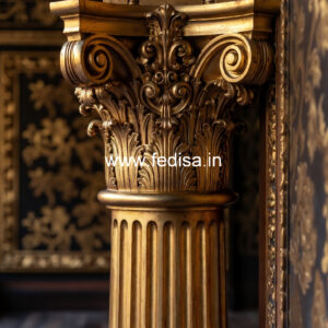 Wooden Pillar Design for Home Architecture