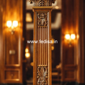 Wooden Pillar Design with Premium Quality