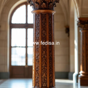 Wooden Pillar Design for Home Styling