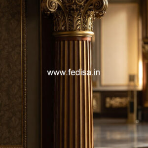 Wooden Pillar Design for Decorative Columns