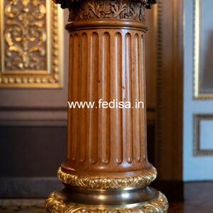 Wooden Pillar Design for Interior Concepts