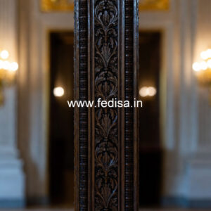 Wooden Pillar Designs That Add Royal Touch