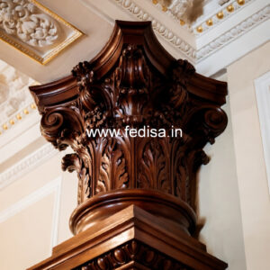 Wooden Pillar Designs That Impress Guests