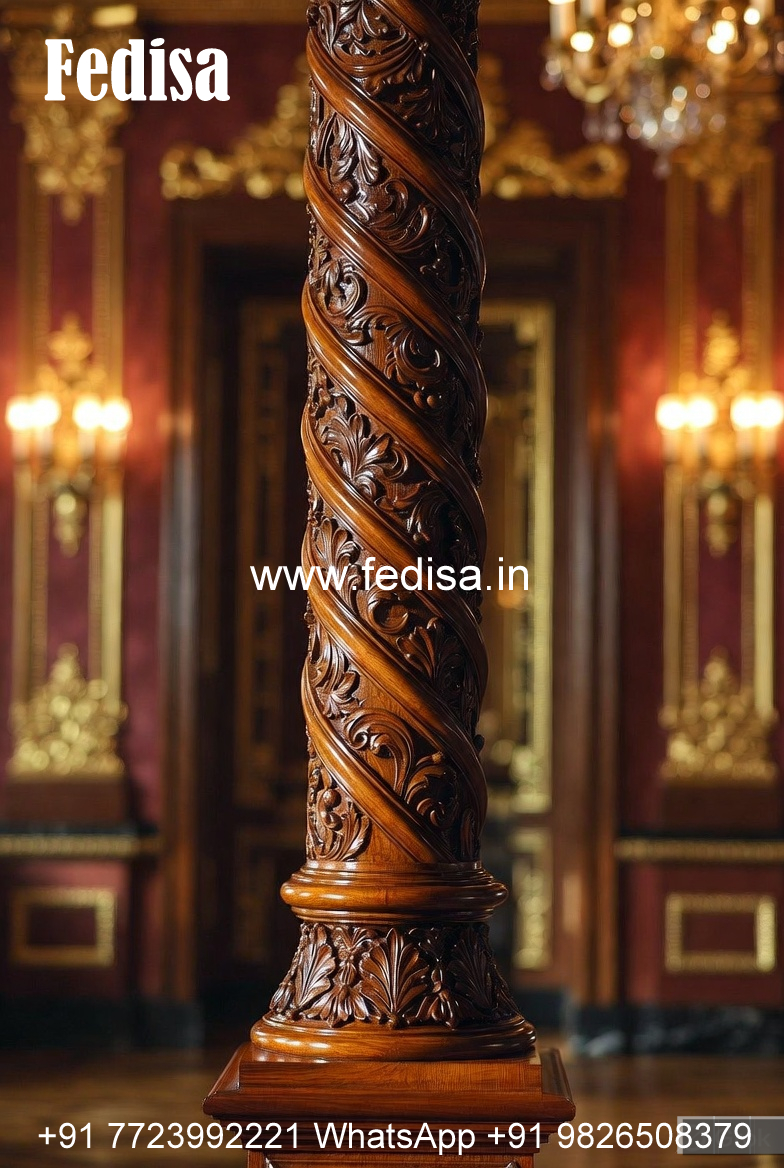 Wooden Pillar Designs That Add Elegance