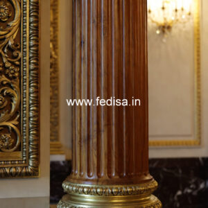Luxury Wooden Pillar Designs for Interior Decor