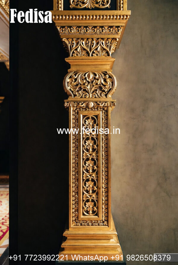 Pillar Design Rectangular Wooden Pillar Designs That Stand Out - Fedisa