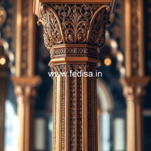 Wooden Pillar Designs for Elegant Spaces
