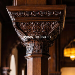 Wooden Pillar Designs That Shine