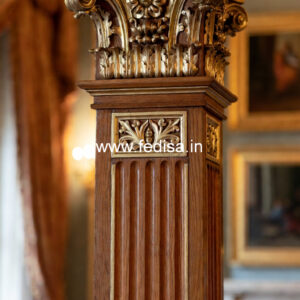 Wooden Pillar Designs That Feel Like Palace