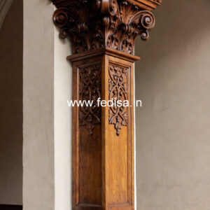 Wooden Pillar Designs That Feel Premium