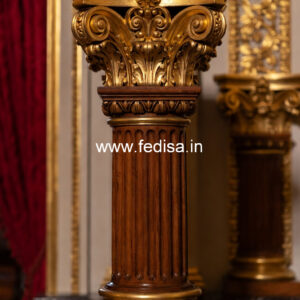 Wooden Pillar Designs That Feel Rich & Elegant