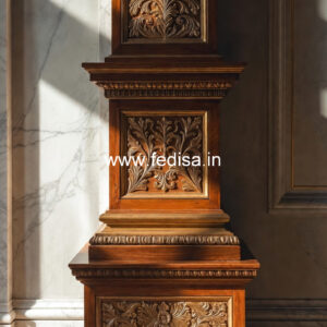 Wooden Pillar Designs That Feel Artistic
