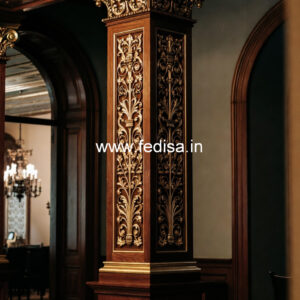 Wooden Pillar Designs That Look Eye-Catching