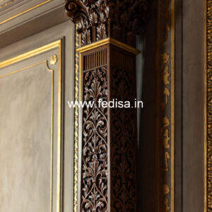 Wooden Pillar Designs That Feel Rich Interiors