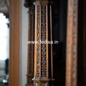 Wooden Pillar Designs That Look Bold & Stylish