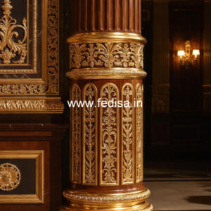 Wooden Pillar Designs That Look Rich & Elegant