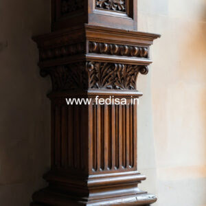 Wooden Pillar Designs That Feel High Luxury