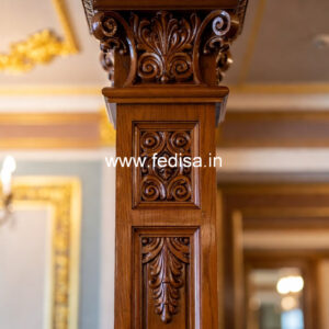 Wooden Pillar Designs That Look Clean & Premium