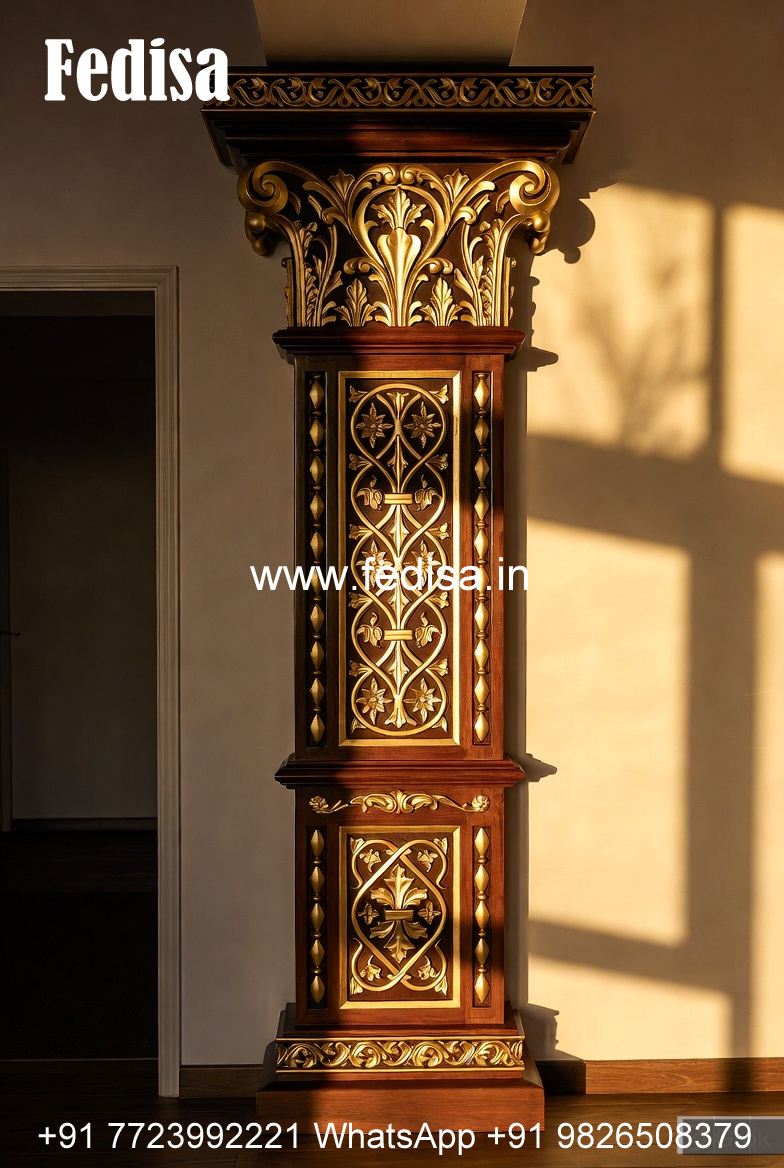 Wooden Pillar Designs That Look Next-Level Design