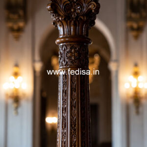 Wooden Pillar Designs That Feel Beautiful Spaces