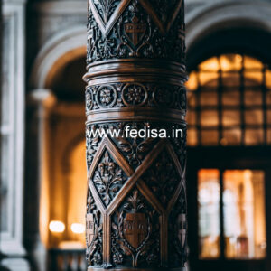 Wooden Pillar Designs That Look Artistic & Premium