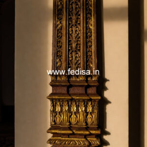 Wooden Pillar Designs That Feel Premium Style