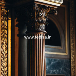Wooden Pillar Design for Modern House