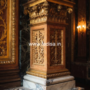 Wooden Pillar Design for Traditional House
