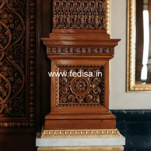 Wooden Pillar Design for Elegant Homes