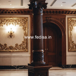 Wooden Pillar Design for Stylish Homes