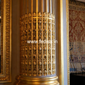 Wooden Pillar Design for Elegant Interiors