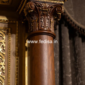 Wooden Pillar Design for Sophisticated Homes