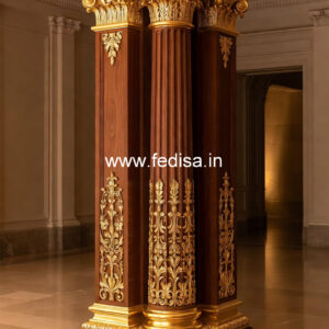 Wooden Pillar Designs for Elegant Spaces