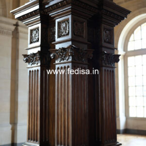Wooden Pillar Designs That Catch Attention