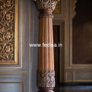 Wooden Pillar Designs for Elegant Homes