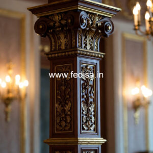 Wooden Pillar Designs That Feel Beautiful & Elegant