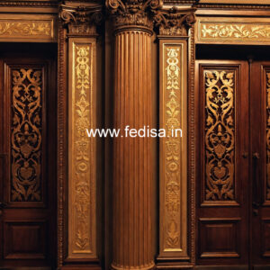 Wooden Pillar Designs That Feel High Luxury