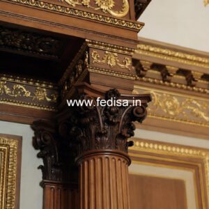 Wooden Pillar Designs That Feel Luxury Living