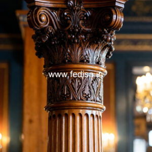 Wooden Pillar Designs That Feel Elegant & Rich