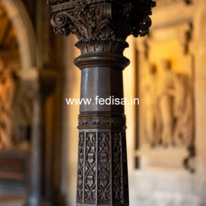 Wooden Pillar Design for Designer Homes