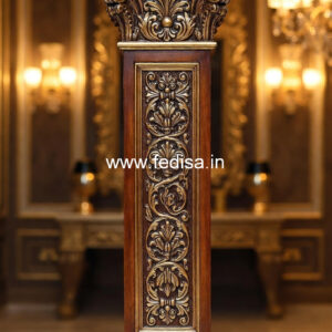 Wooden Pillar Design for Home Styling
