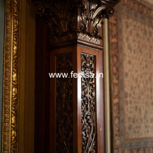 Wooden Pillar Design for Stylish Homes