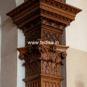 Eye-Catching Wooden Pillar Designs for Hall