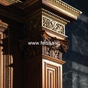 Wooden Pillar Designs for Elegant Spaces
