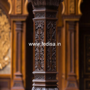 Wooden Pillar Designs That Define Elegance