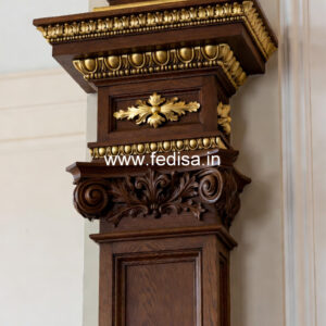Wooden Pillar Designs That Look Like Art