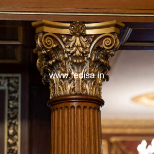 Wooden Pillar Designs That Speak Luxury