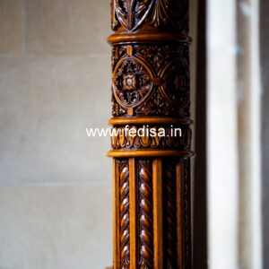 Wooden Pillar Designs That Look Designer