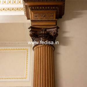 Wooden Pillar Designs for Luxury Feel
